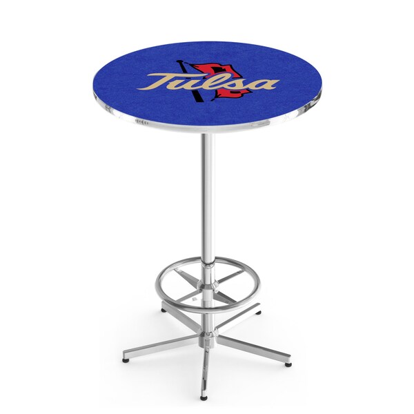 42" Chrome Tulsa Pub Table